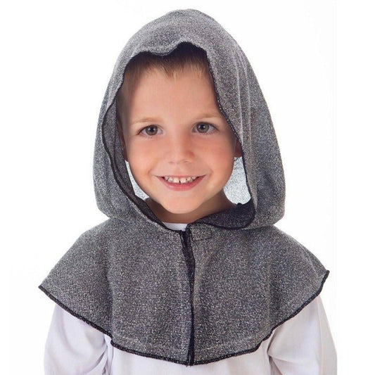 Cappuccio da cavaliere medievale per bambino