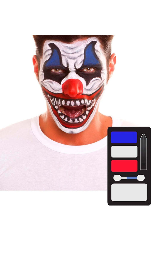Martello rosso e nero per clown assassino per adulto: Accessori,e