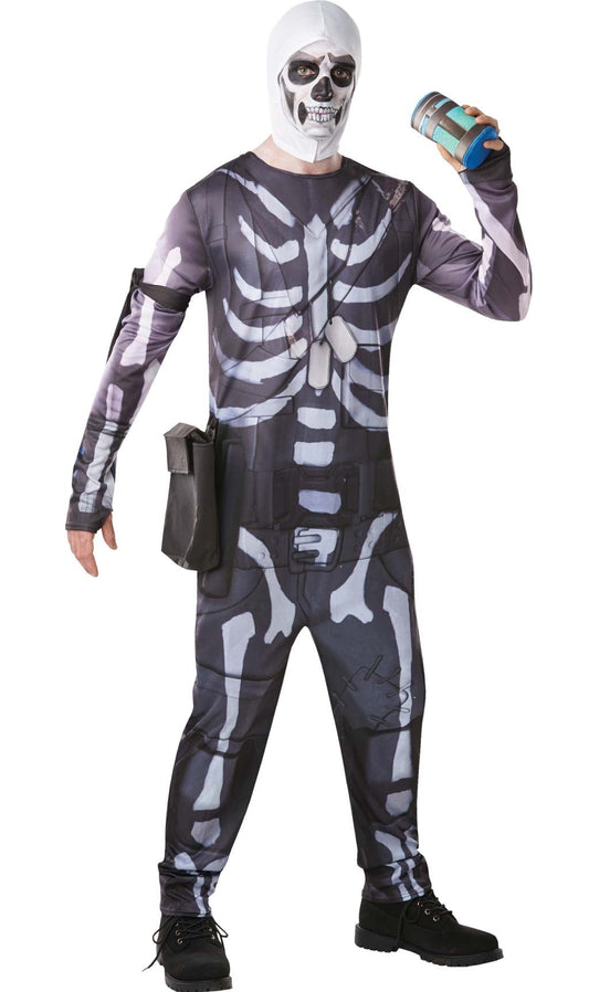 Disfraz de Skull Trooper de Fortnite™ para adulto I Don Disfraz