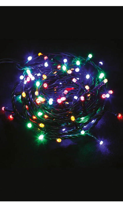 Luci di Natale 10,5m Multicolore 180 Led Int.