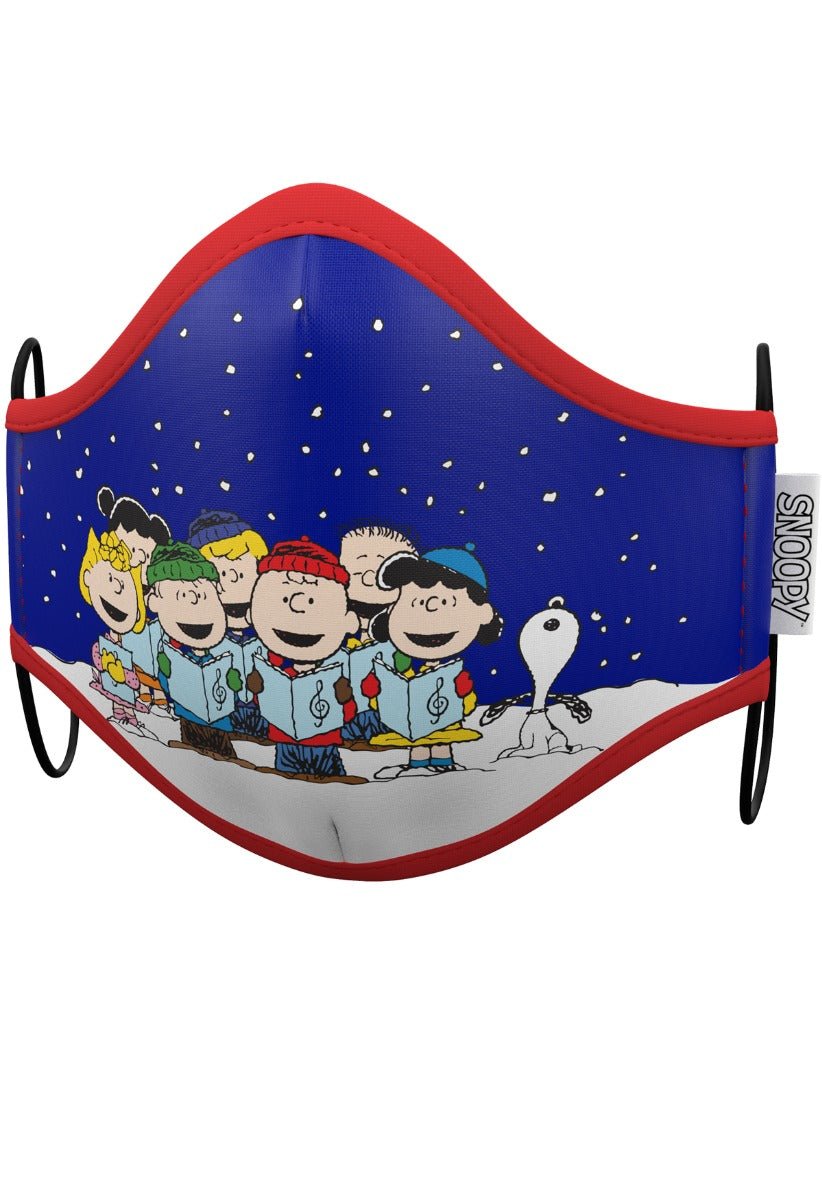 Pack 2 Mascherine in Tessuto Snoopy™ Natale per adulto