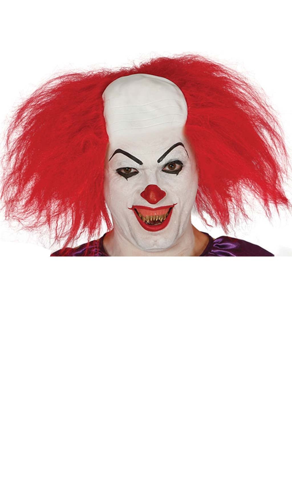 Il male Clown Parrucca Rossa