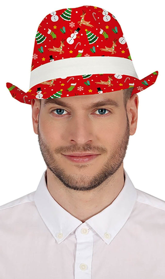Cappello da gangster natalizio