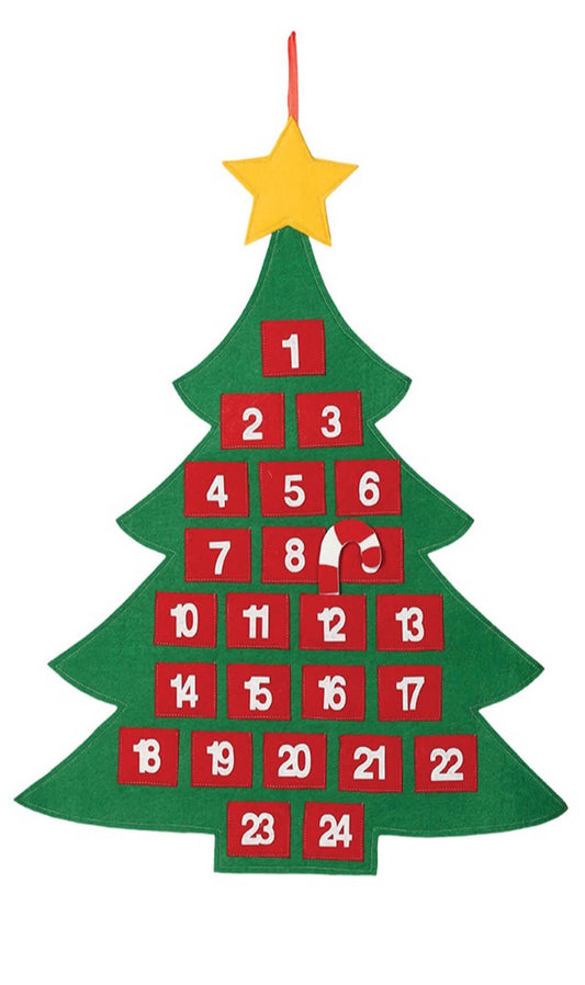 Calendario dell'Avvento Albero di Natale