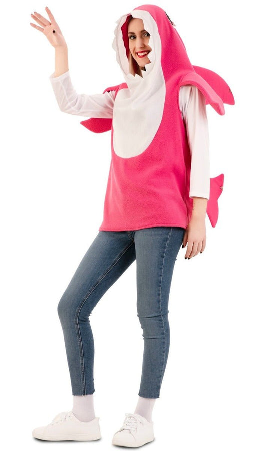 Disfraz de Baby Shark Rosa para adulto I Don Disfraz