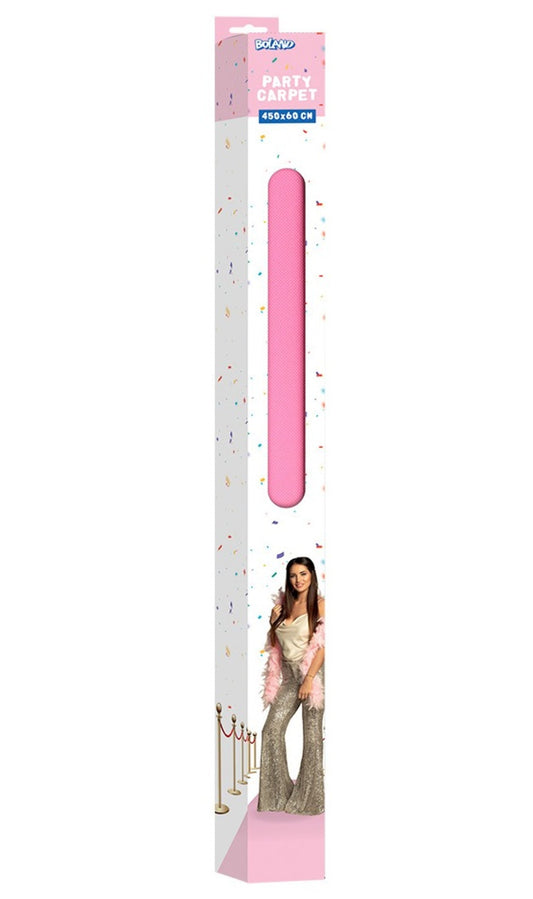 Tappeto rosa lungo