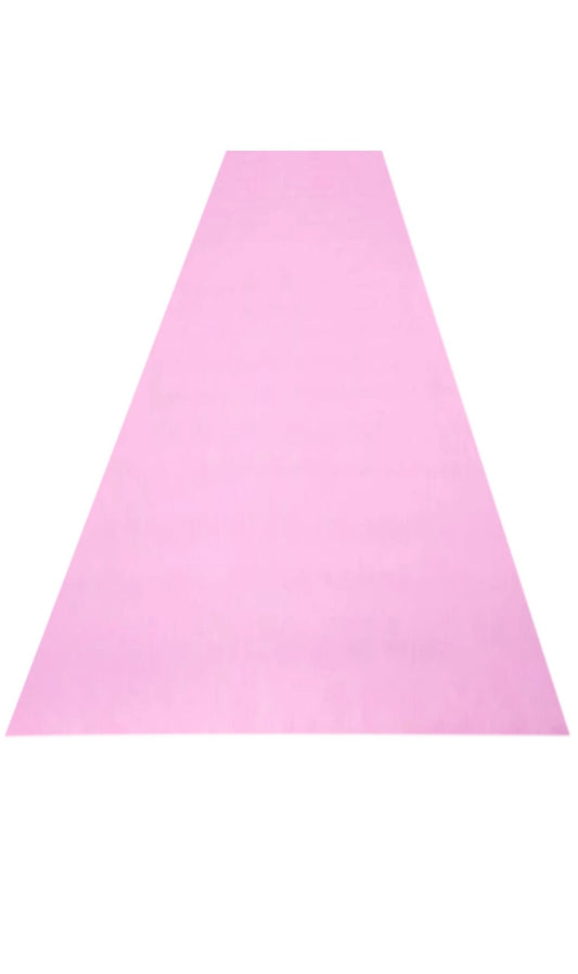 Tappeto rosa lungo