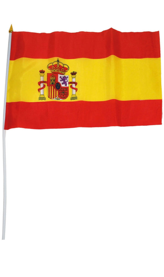 Bandiera della Spagna con Palo