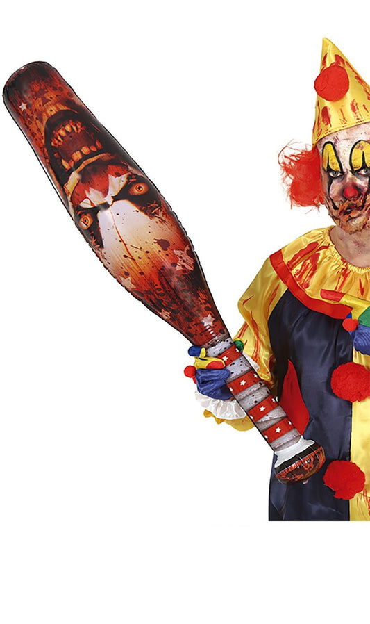 Mazza da baseball gonfiabile Killer Clown