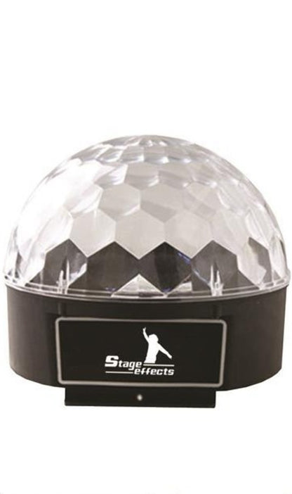 Sfera con luce led multicolore