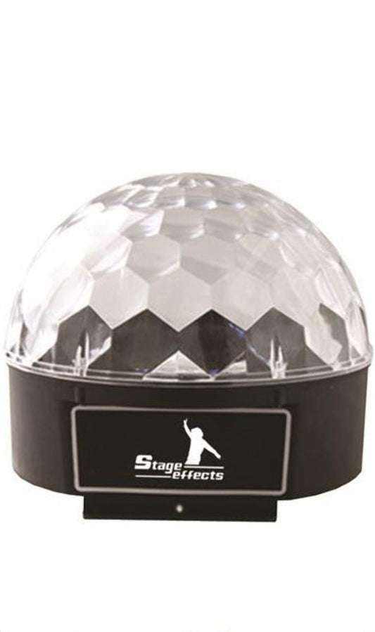 Sfera con luce led multicolore