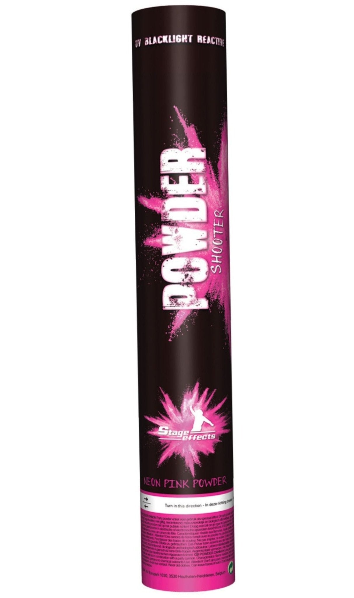 Cannone da Polvere Rosa Neon