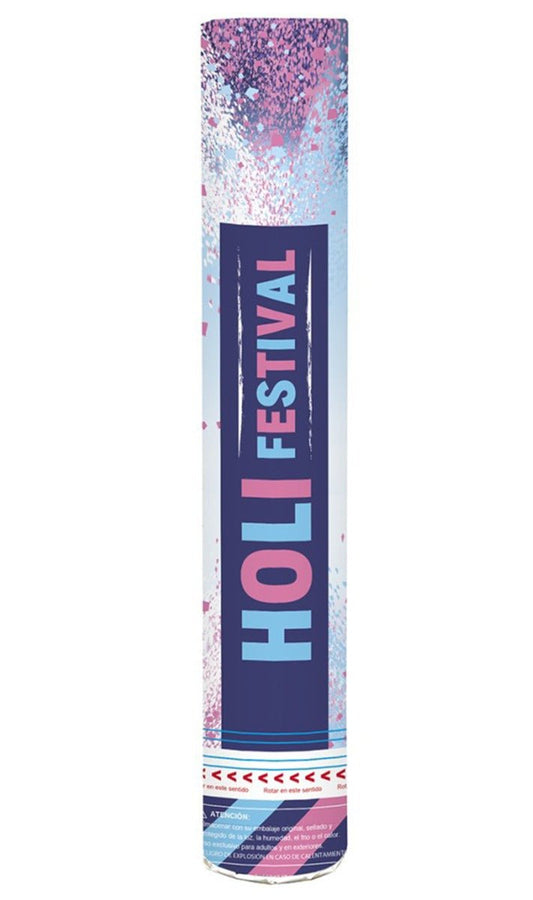 Cannone di polvere blu Holi