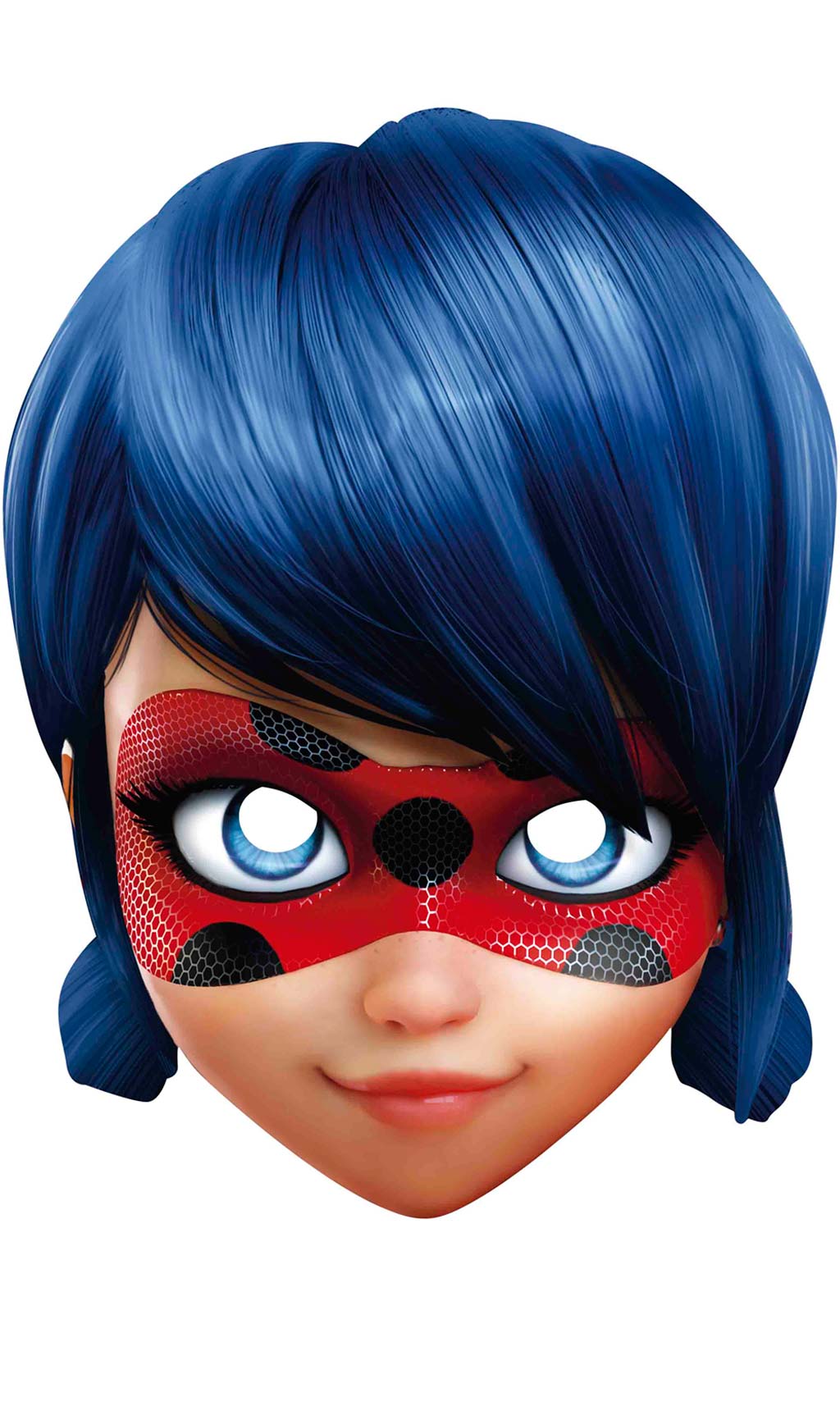 Maschera Cartone da Ladybug™ per bambina