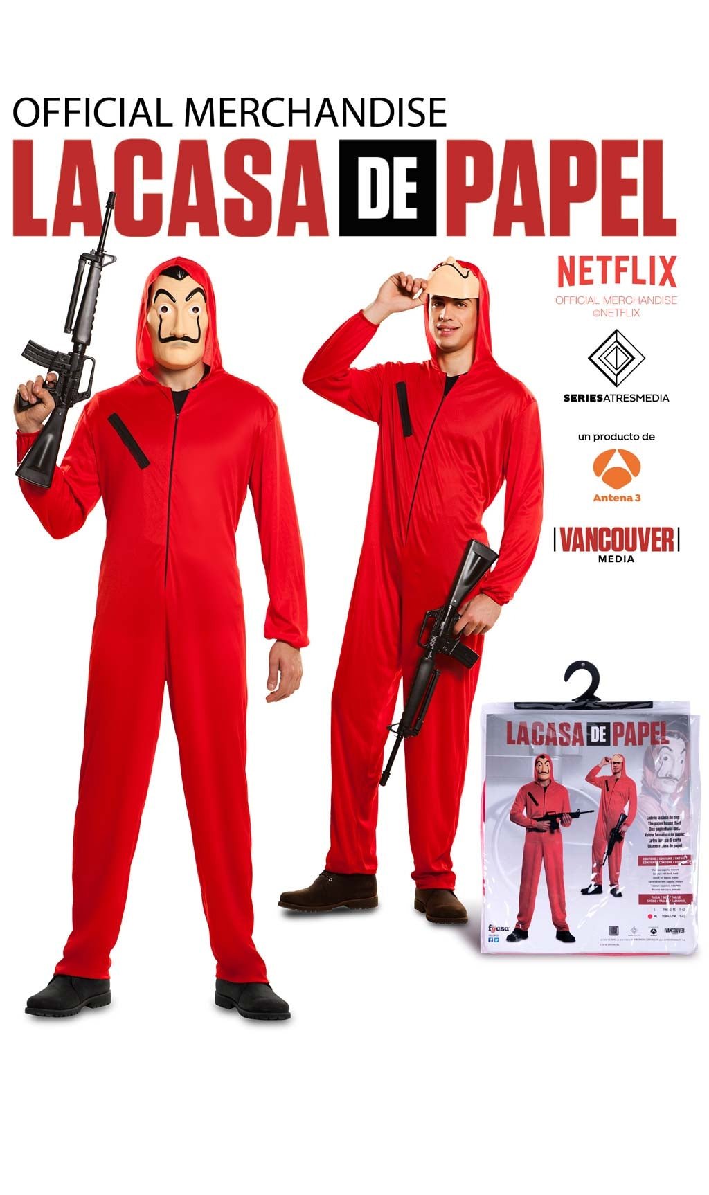 Costume da Ladro La Casa di Carta™ Costumalia by Signor Costume