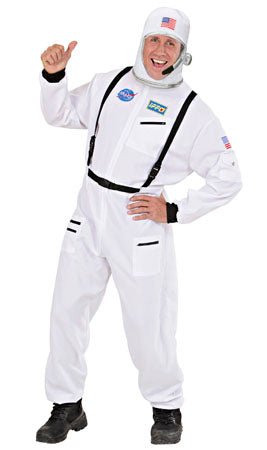 Costume astronauta rosso da adulto per 37,00 €