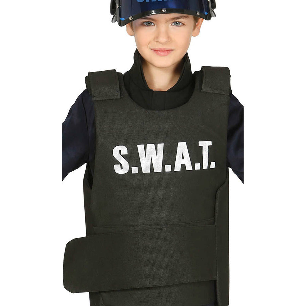 Gilet Tattico SWAT FBI Police per Bambini | Costume Agente