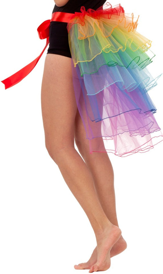 Strascico da Tulle Arcobaleno