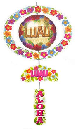Decorazione d'appendere gonfiabile Luau Grande