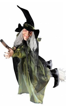 Decorazione da appendere Strega con Scopa