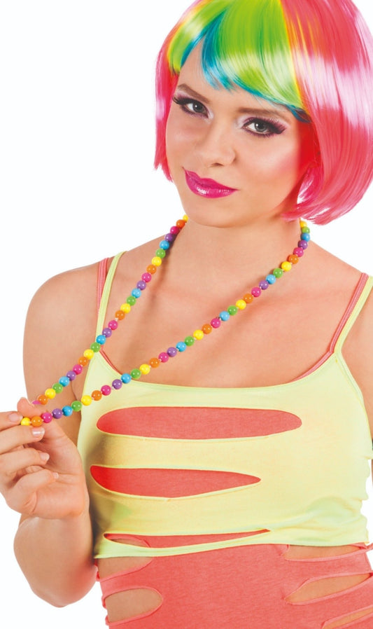 Collana di Perle Multicolore