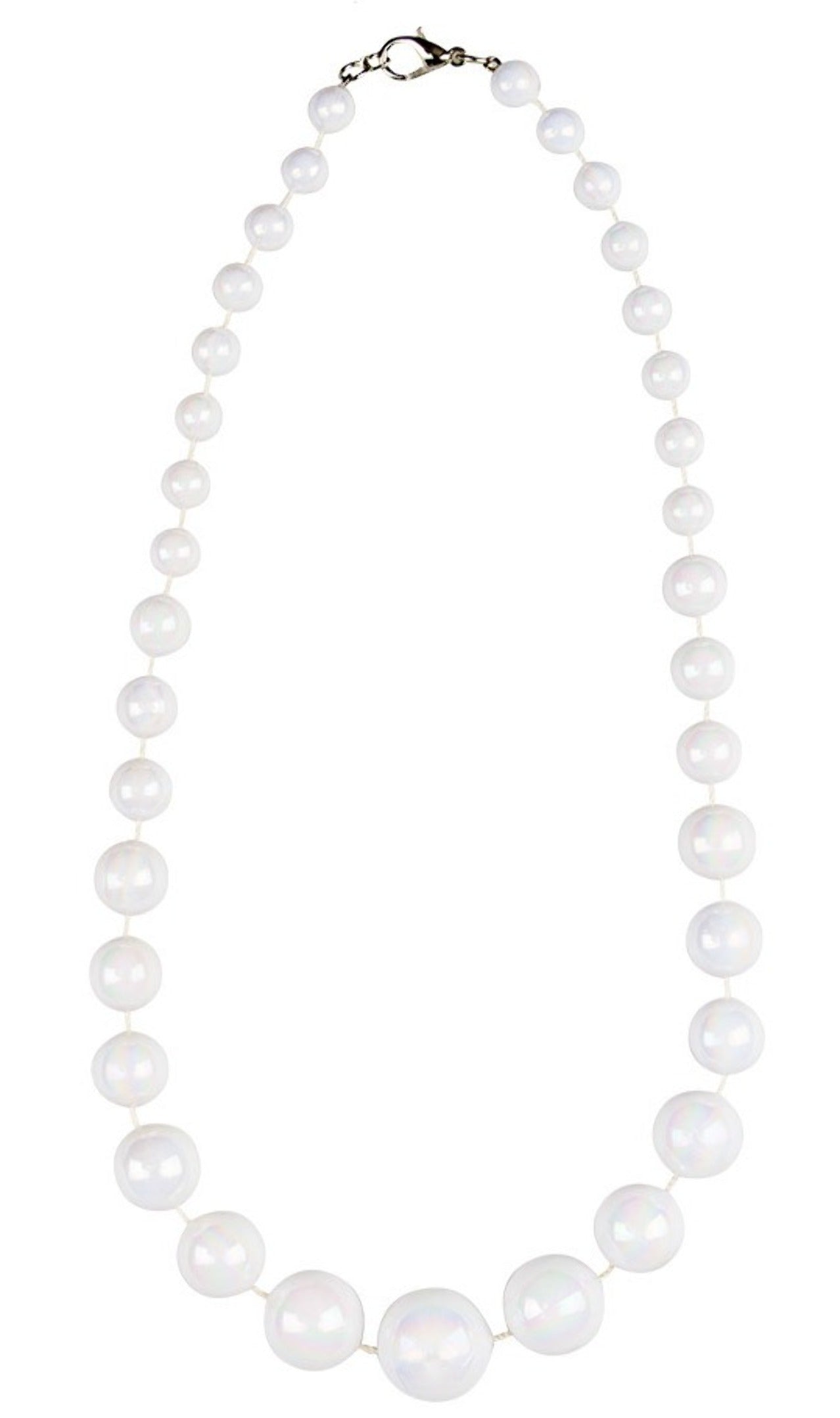 Collana di perle bianche