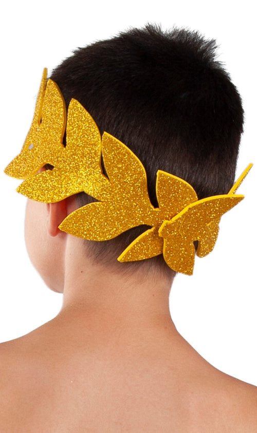 Cerchietto con corona d'alloro dorata per adulto: Accessori,e vestiti di  carnevale online - Vegaoo