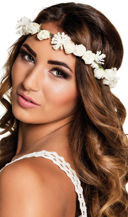 Corona da Rose Bianche