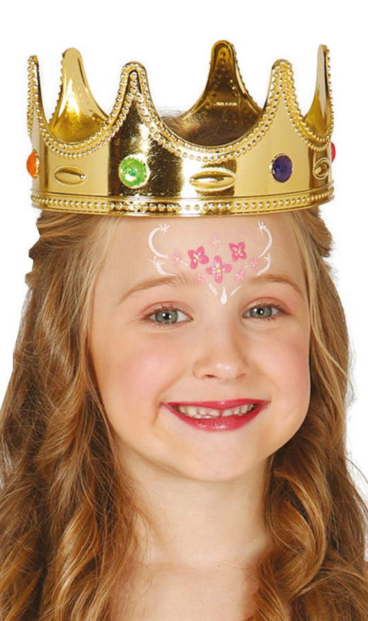 Corona principessa argentata per bambina. I più divertenti