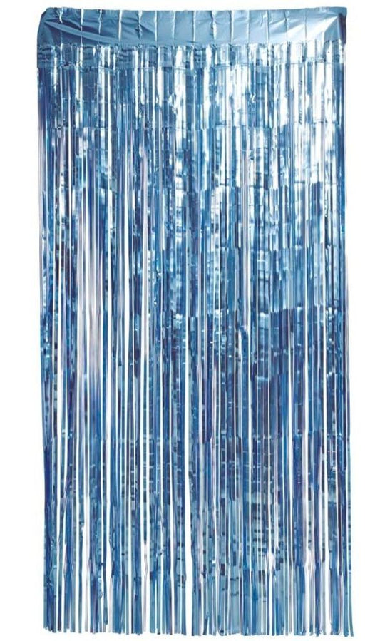 Tenda decorazione blu