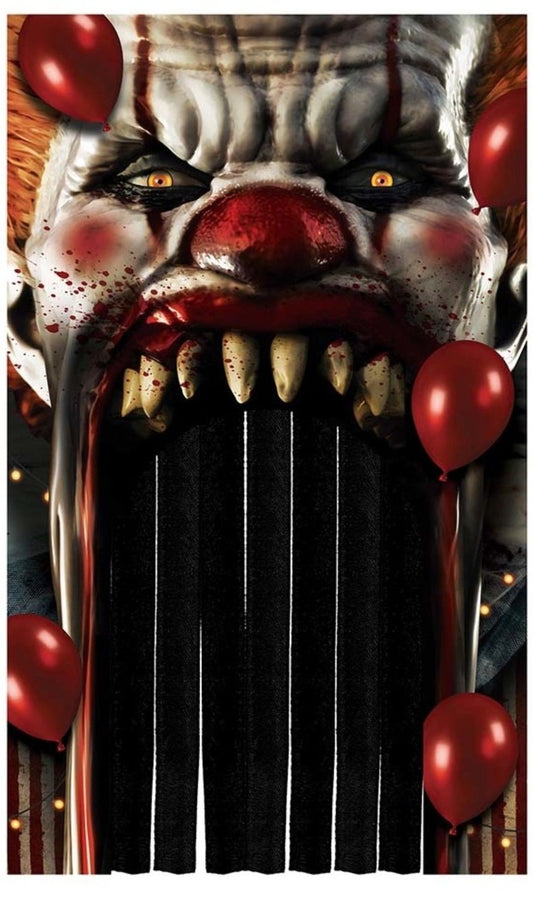 Tenda da clown dell'orrore