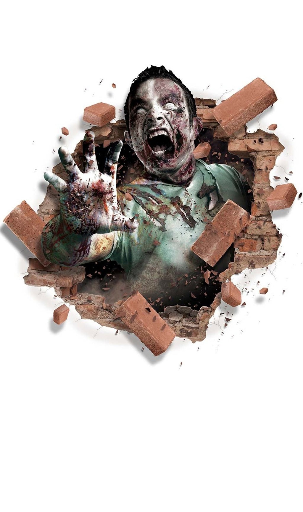 Adesivo da parete zombie