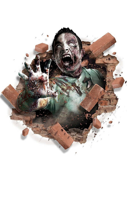 Adesivo da parete zombie