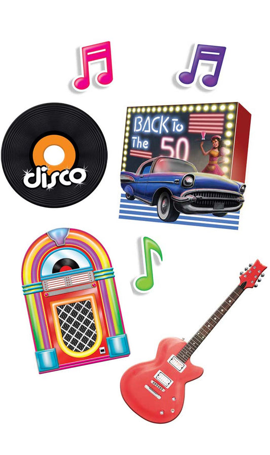 Decorazione Disco Anni 50