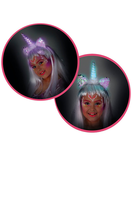 Cerchietto Unicorno con luce