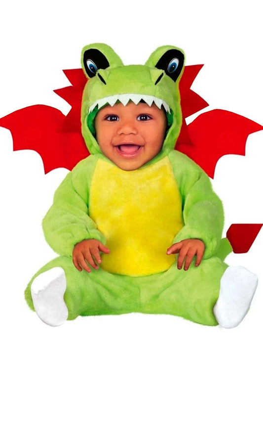 Disfraz de Dragón Verde para bebé I Don Disfraz