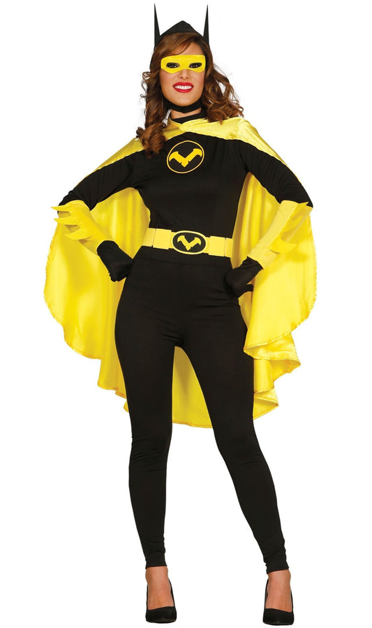 Disfraces en grupo de Batman y Batgirl