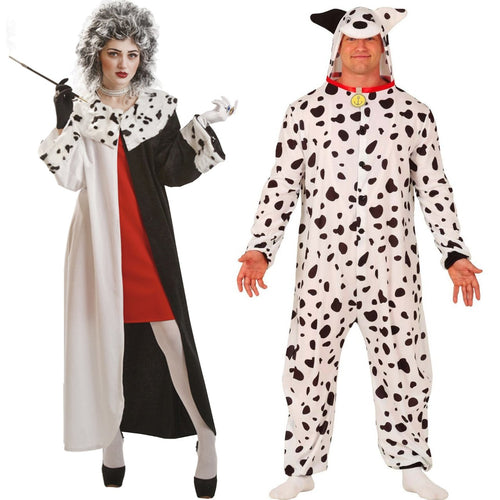 Cruella Costume Crudelia Crudelia Demon Travestimento Devilish