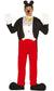 Costume Topolino Completo - Taglie M E L Per Adulti - Divertimento Assicurato