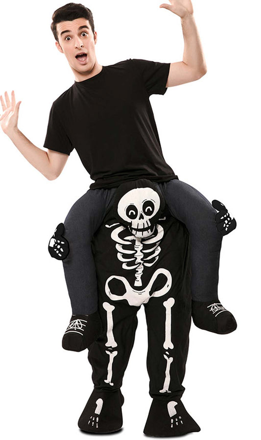 Disfraz a Hombros de Esqueleto para adulto I Don Disfraz