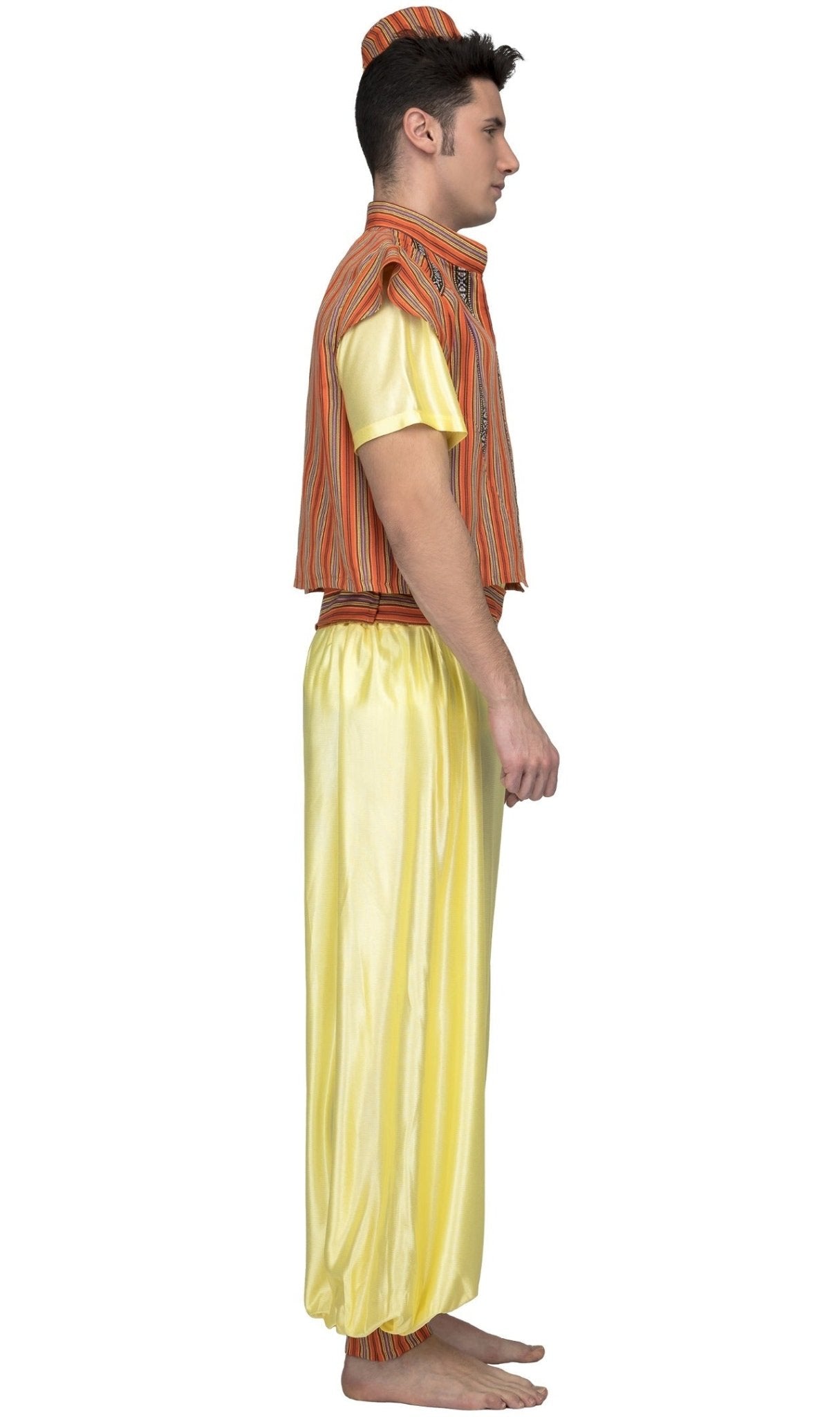 Costume da Aladdin Giallo per adulto