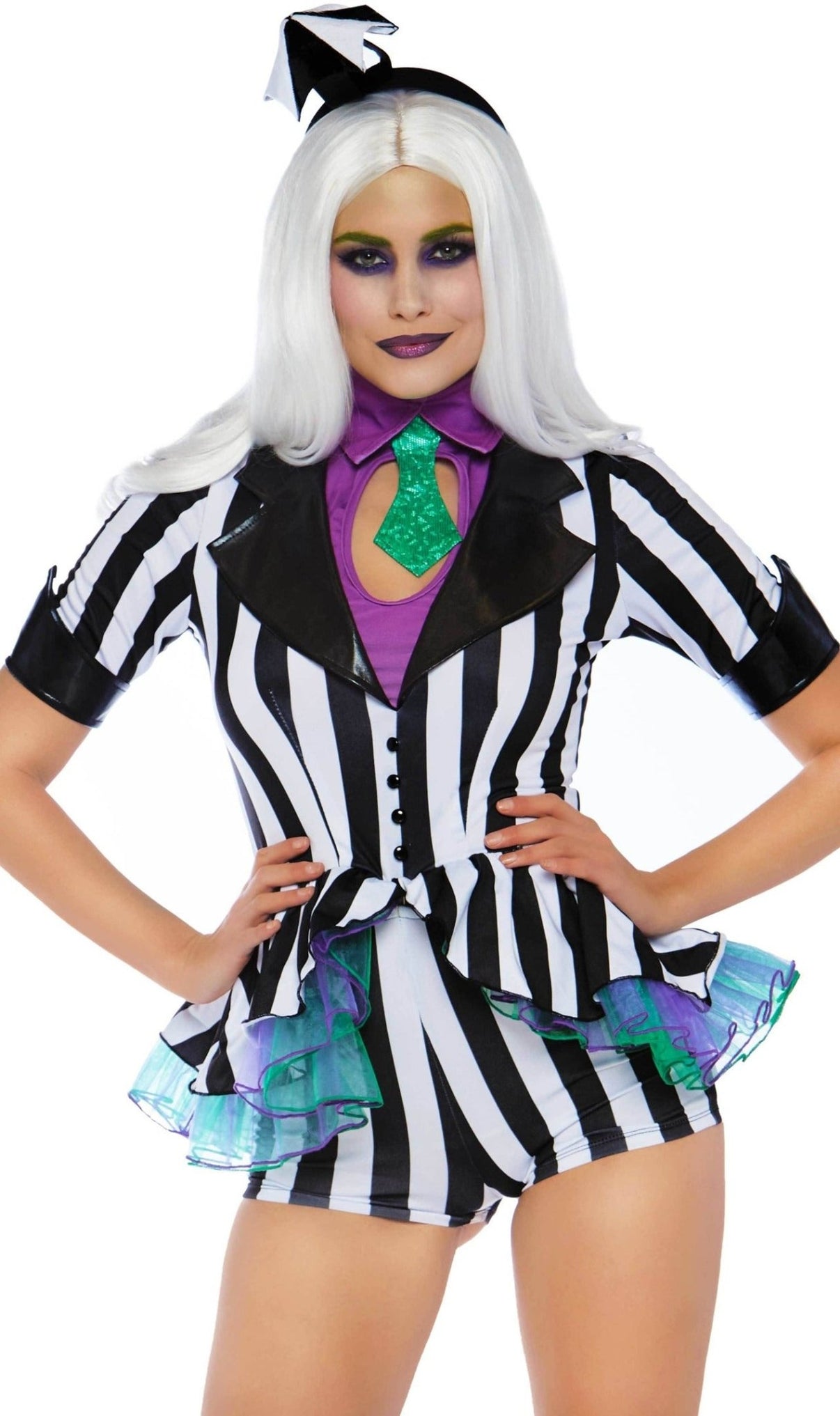 Tagliatore | Cappotto Doppiopetto Arden - Bianco/Nero – Naldi - Foto 7