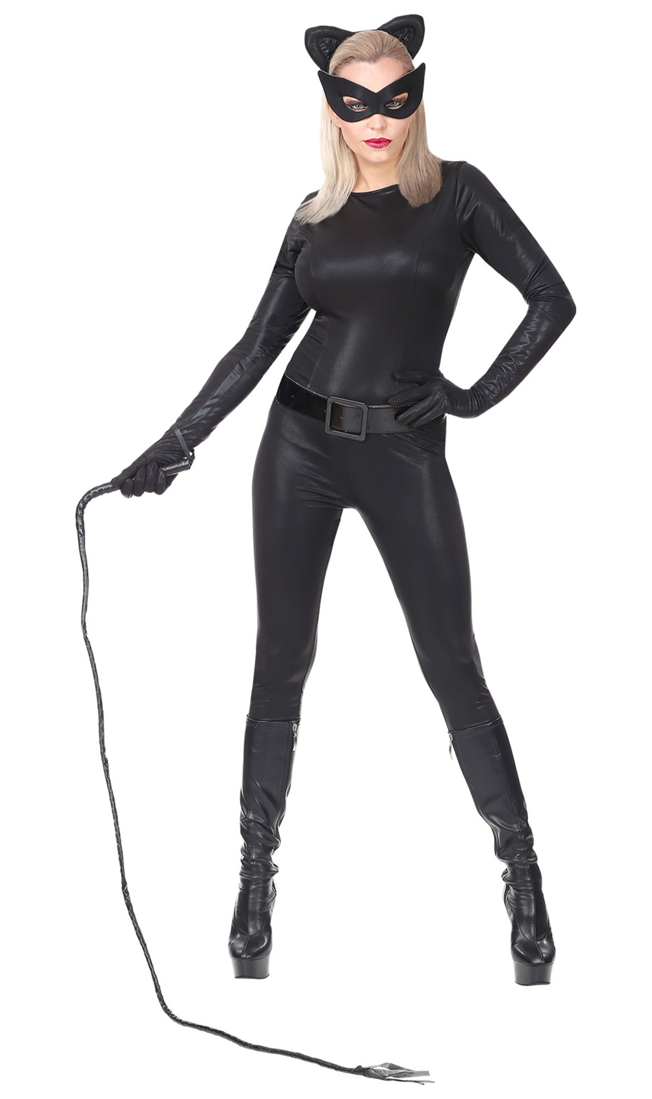Costume da Catwoman Nero per adulta