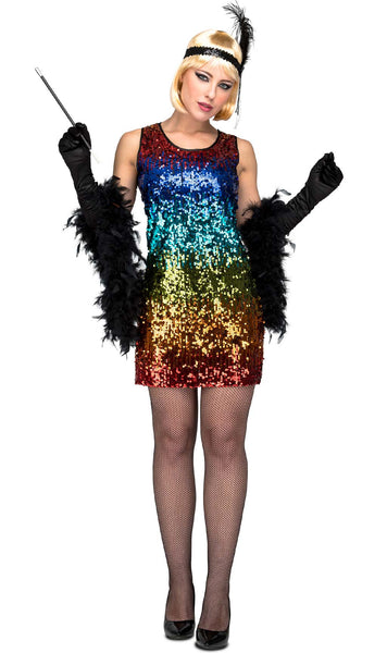 Coppia Charleston Carnevale Costume Di Coppia Gangster E