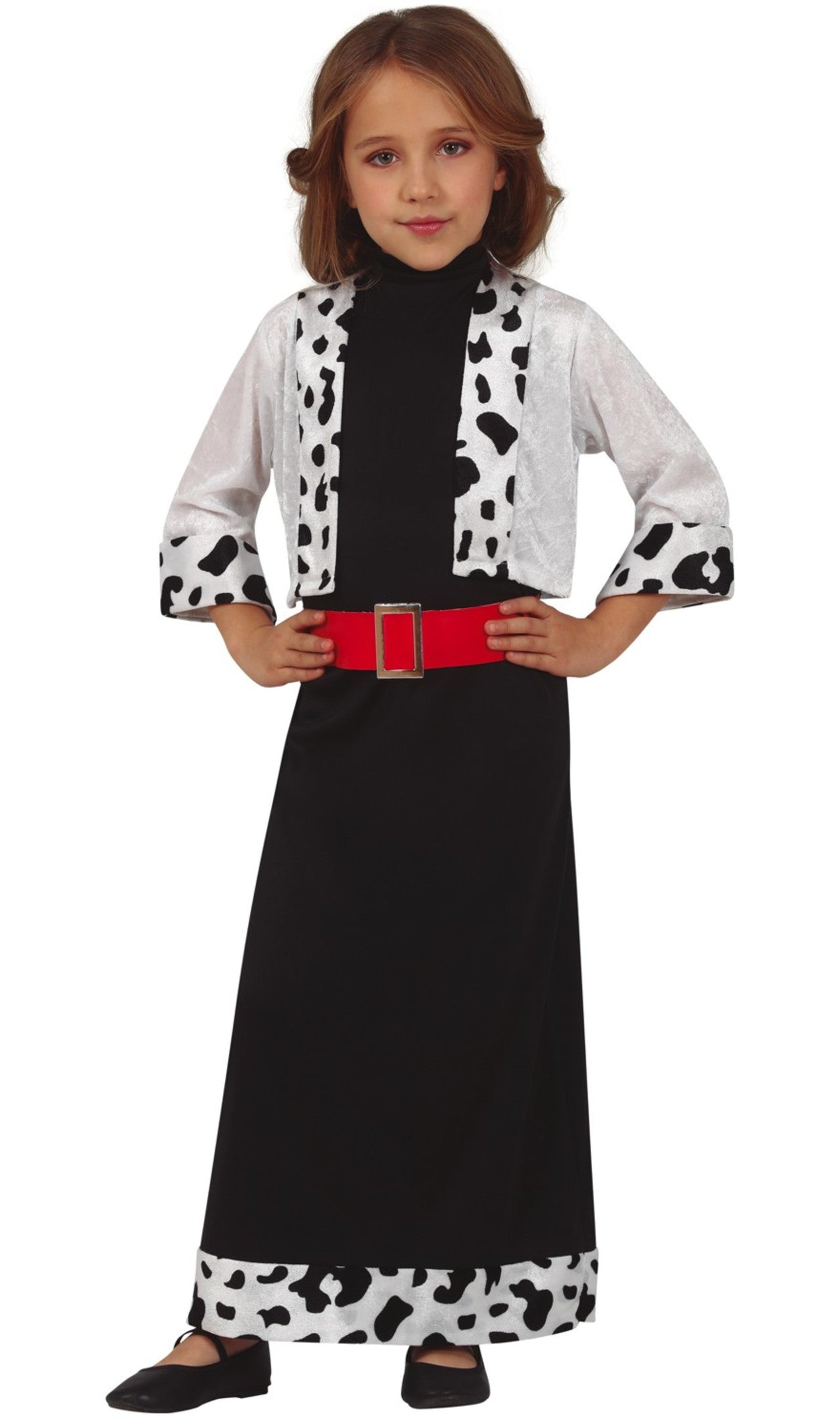 Foulard Donna Costume Crudelia Demon Donna E Bambina, Completo Con