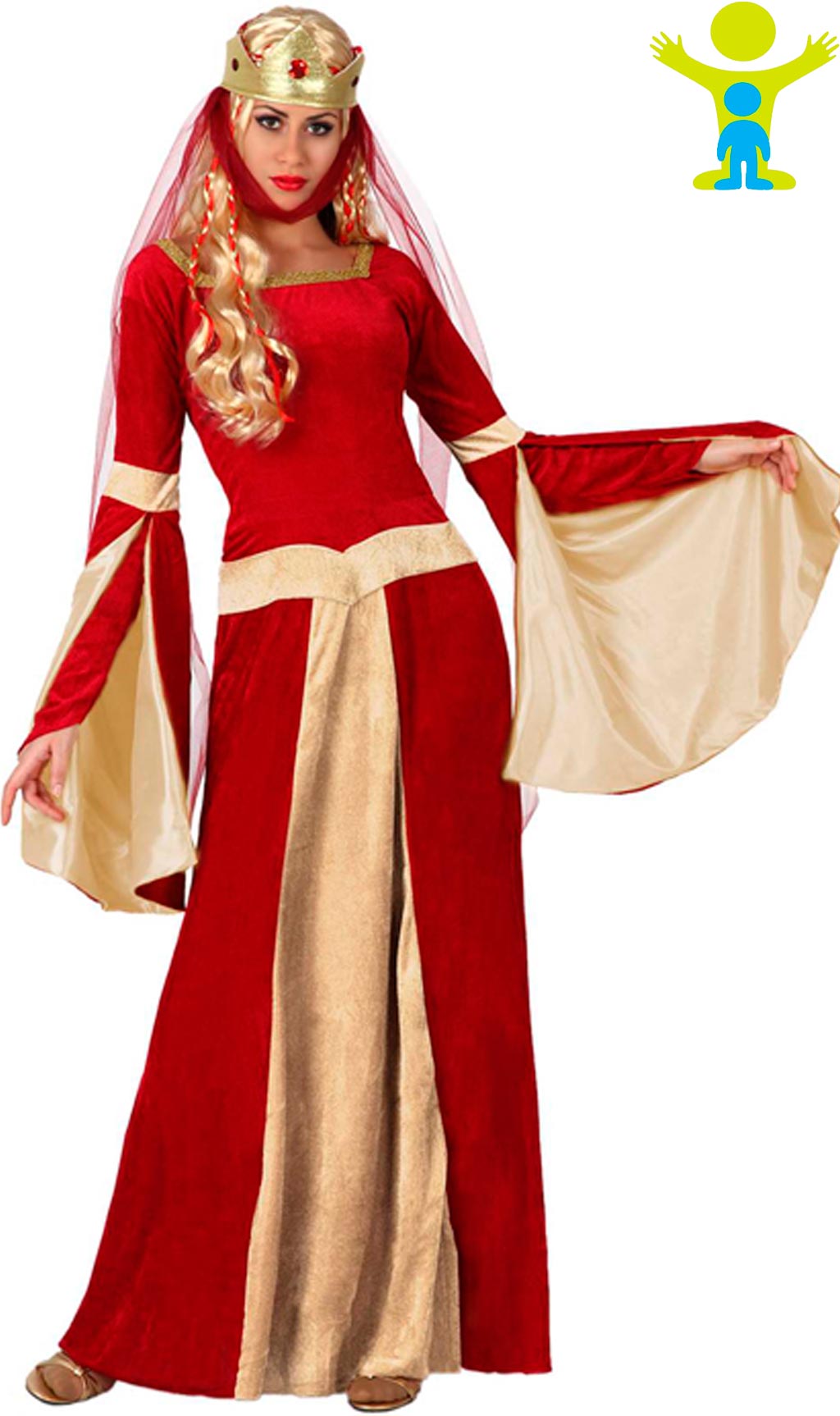 Costume da Dama Medievale Agata per donna