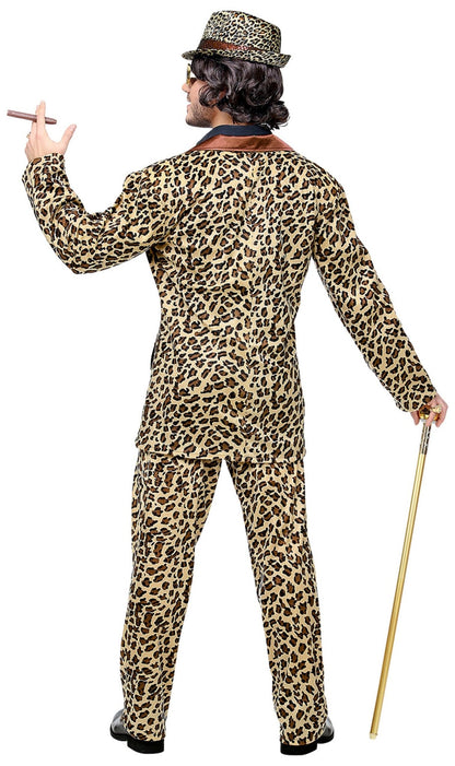 Disfraz de Dandy Leopardo para hombre I Don Disfraz
