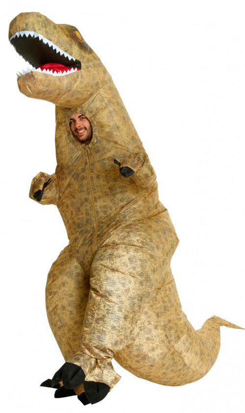 Costume da Dinosauro Rex Gonfiabile per adulto