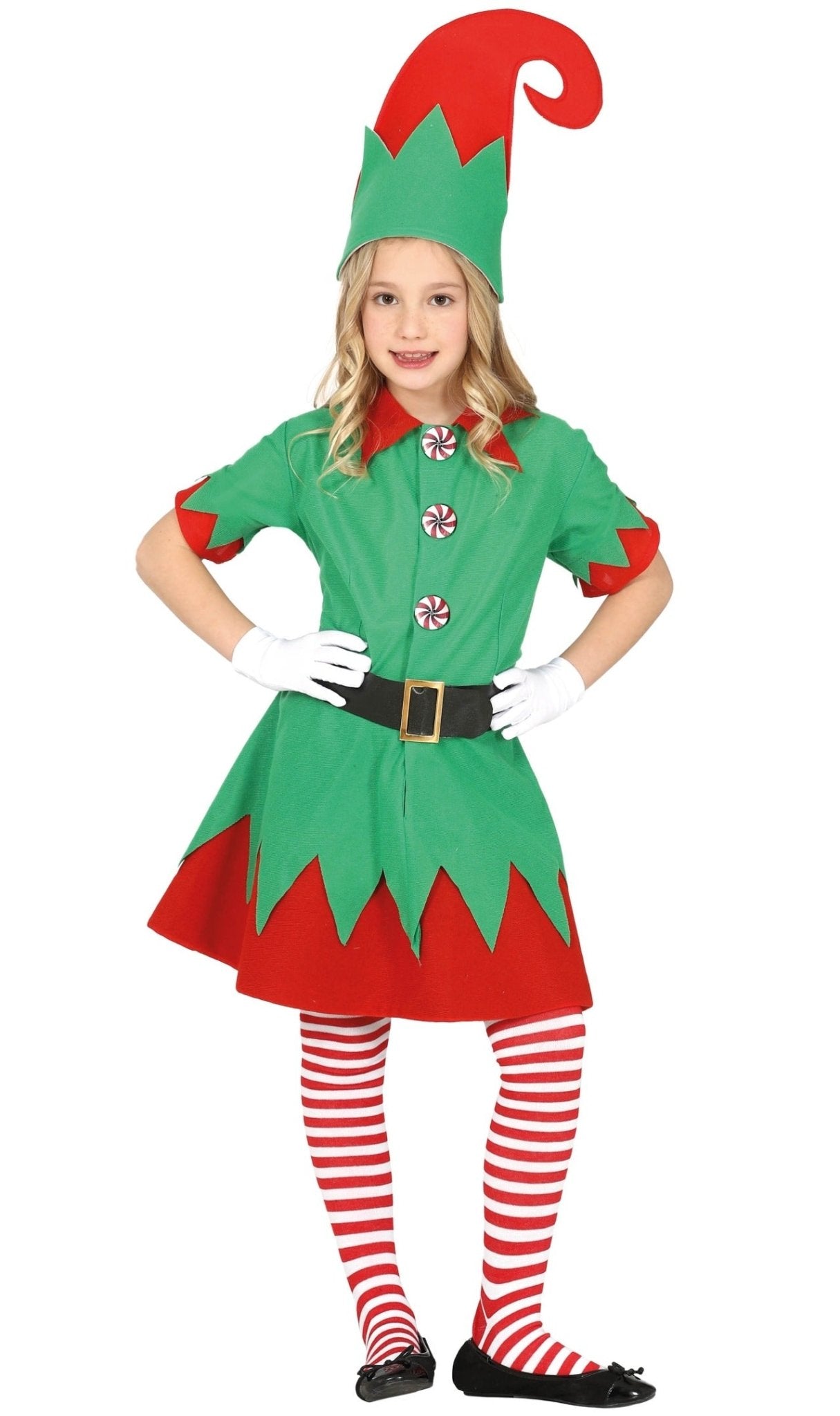 Costume elfo sale babbo natale