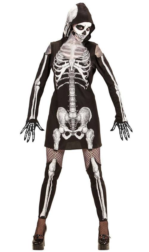 Costume Scheletro Sirena Donna Per Travestimento Horror - Srls - Foto 1